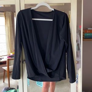 Lululemon Full Freedom Long Sleeve Wrap Top